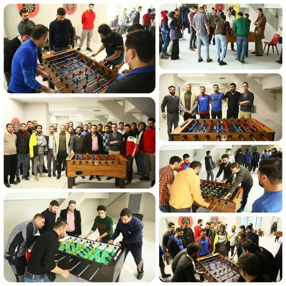 13th Men's Table Football Tournament Held in Pardis Technology Park